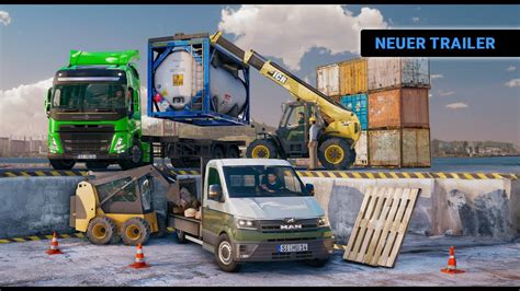 Truck Logistics Simulator Pc Xbox Und Playstation Trailer Youtube