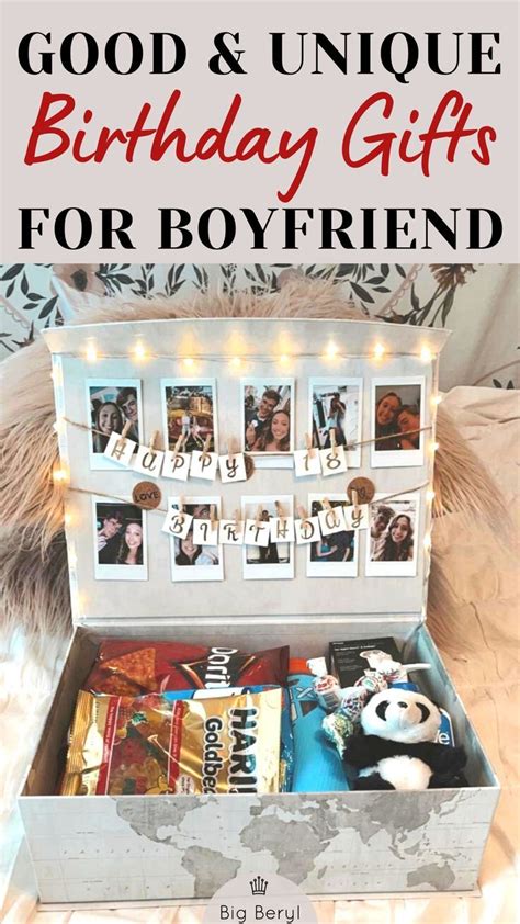 30 Best Birthday Gifts For Boyfriend Who Has Everything Birthday