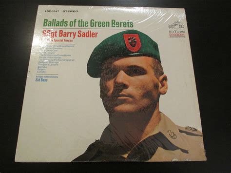 Ballads Of The Green Berets By Barry Sadler Amazon Co Uk CDs Vinyl