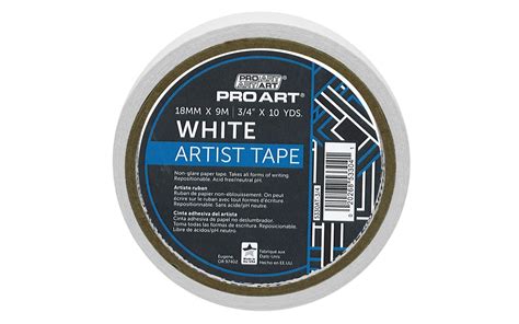 Pro Art Artist Tape 34x10yd White Michaels