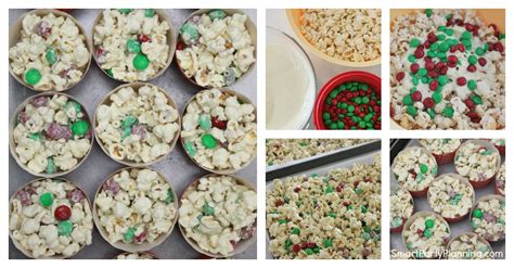 The Most Amazing Easy Christmas White Chocolate Popcorn