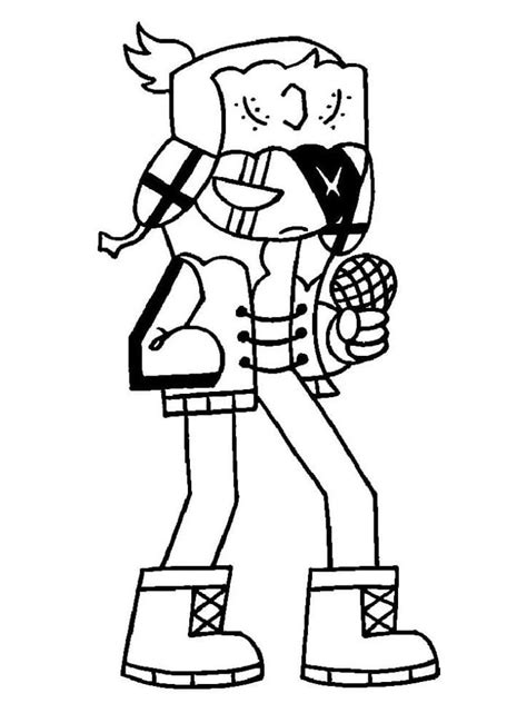 Ruv Friday Night Funkin Coloring Page Download Print Or Color Online