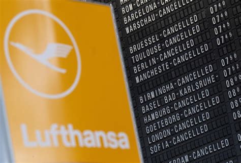 Aktueller Lufthansa Streik Massive Einschränkungen am Flughafen Frankfurt