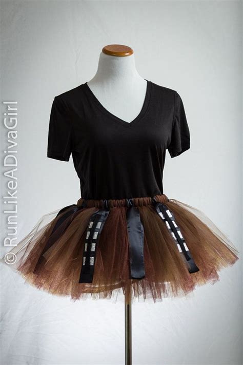 Run Disney Star Wars Chewbacca Chewie Inspired Running Tutu Running