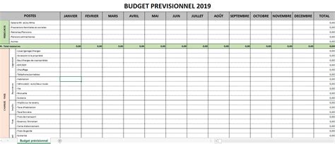 Tableau Excel Pour Gérer Son Budget