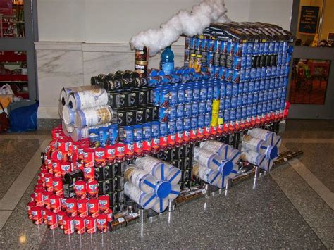 Simply Creative Canned Food Sculptures Of Canstruction