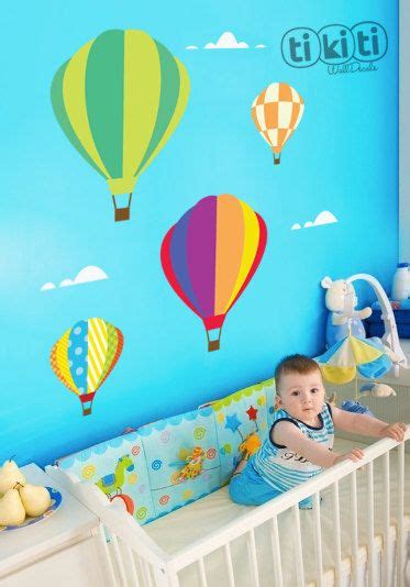 Sky Nursery Nursey Nursery Wall Decals Nursery Walls Balloon Wall