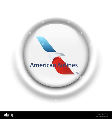 American Airlines logo logotype Stock Photo - Alamy