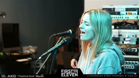 First To Eleven The Reason Hoobastank Acoustic Cover Livestream