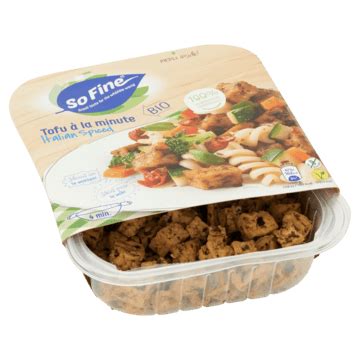 SoFine Bio Tofu à la Minute Italian Spiced 180g bestellen Vlees vis