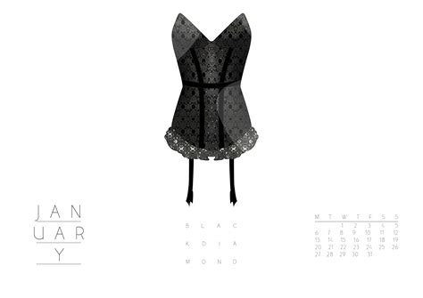 Lingerie Calendar Behance