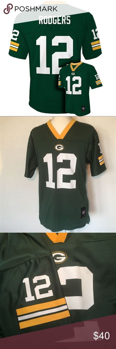 NWOT Aaron Rodgers Authentic Packers NFL Jersey | Nfl jerseys, Nfl ...