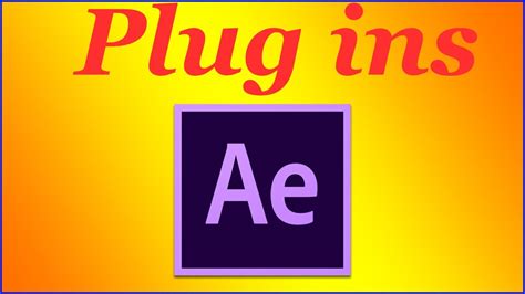 Install Plug Ins In Adobe After Effects Portable Youtube