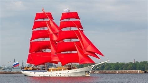 Все корабли праздника «Алые паруса»