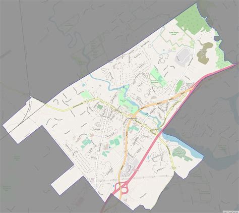 Map of Yarmouth CDP