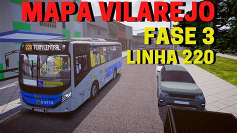 Proton Bus Simulator Mapa Vilarejo Fase Linha Gameplay