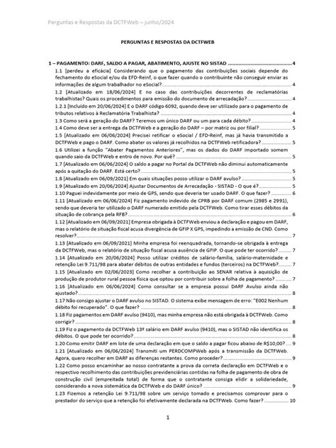 Perguntas E Resposta Dctfweb