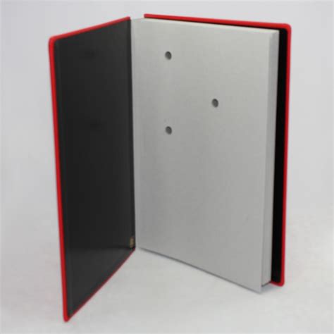 Signature Folder Made Of Smooth Full Grain Leather In Red Guestbooks