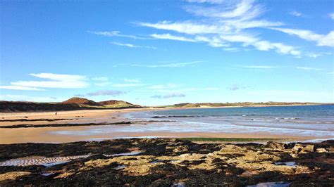 Embleton Bay beach Northumberland