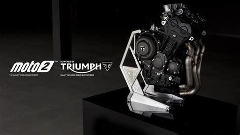 Introducing the Triumph Moto2 765cc triple engine - YouTube