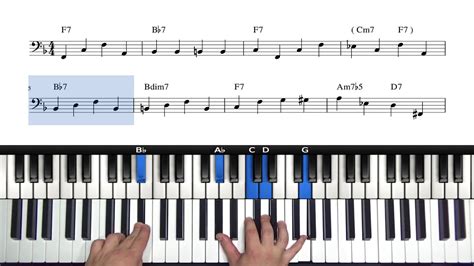 Walking Bass Lines Piano Tutorial | 5 Minute Masterclass - Piano Understand