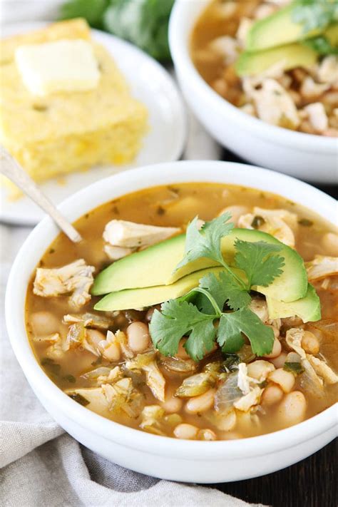 White Chicken Chili {easy } Two Peas And Their Pod