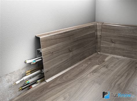 Монтаж плинтуса пластикового своими руками пошаговая инструкция с ...