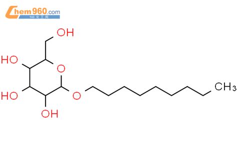 Nonyl beta D Glucopyranoside 壬基 β D 吡喃葡萄糖苷CAS号69984 73 2 960化工网