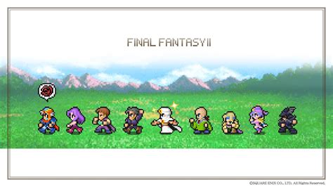 Final Fantasy Pixel Remaster Wallpapers Wallpaper Cave