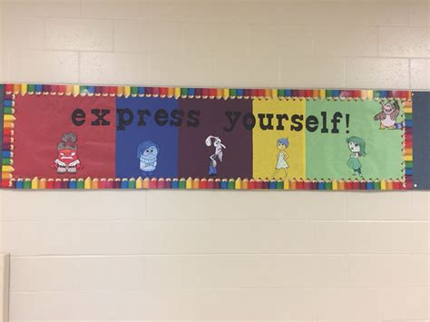 Inside Out Bulletin Board For School Psychologists And Counselors