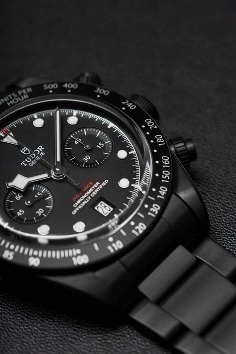 Tudor Black Bay Chrono Dark Limited Edition In Honour Of All Blacks