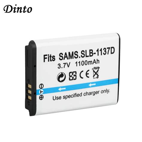 Dinto 1pc 1100mAh SLB 1137D SLB1137D SLB 1137D Li 20B Li20B K5000 FNP