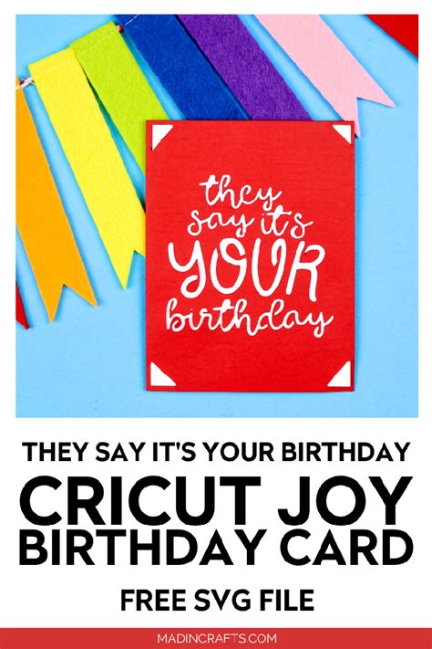 Free Cricut Joy Birthday Card Svg Artofit