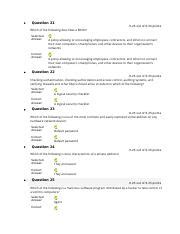 Isol Midterm Docx Question Out Of Points Which Of