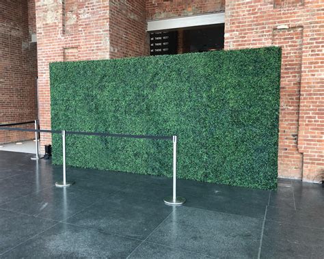 Faux Boxwood Hedgewall Rental Nyc Westchester Long Island
