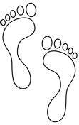 Coloriages Pieds Coloriages Gratuits Imprimer