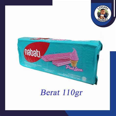 Nabati Wafer 110gr 110gram 110 Gram Richeese Keju Richoco Coklat Pink