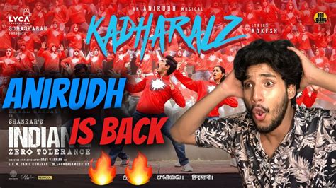 Indian Kadharalz Lyric Video Reaction Kamal Haasan Shankar