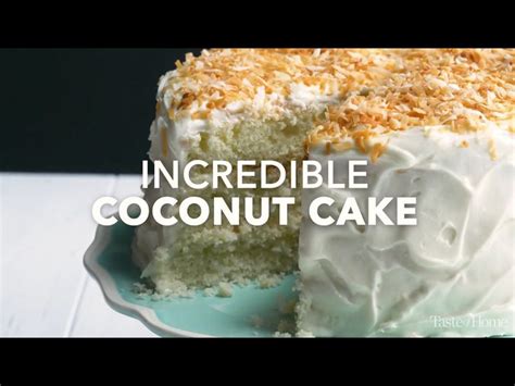 Incredible Coconut Cake Recipe Coconut Cake Cake Recipes Recipes