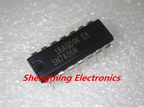 50PCS SN7406N SN7406 7406 DIP 14 IC Integrated Circuits AliExpress