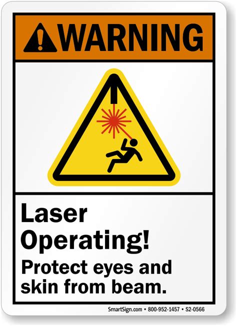 Laser Warning Signs | Laser Safety Signs