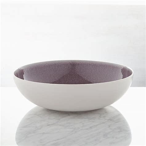 Jars Tourron Purple Serving Bowl Crate And Barrel