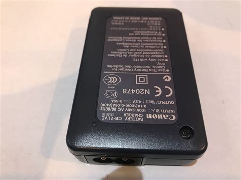 GENUINE CANON BATTERY CHARGER CB 2LVE EBay