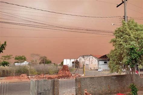 Nova Tempestade De Poeira Causa Estragos E Assusta Moradores No Oeste