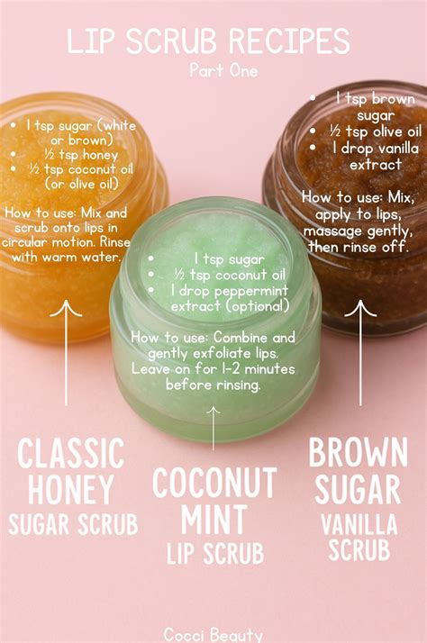 how to make scrub for lips