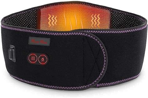 Cueheat Heated Massage Belt Back Heat Wrap Padheating Waist Belt With