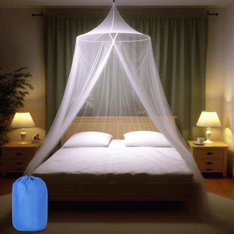 Even Naturals Luxury Mosquito Net Bed Canopy Mosquito