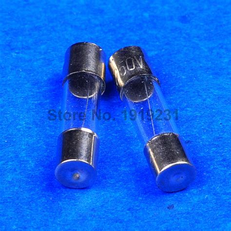 200 Uds de 5mm x 20mm 5 20 250V 2A vidrio de soplado rápido fusible