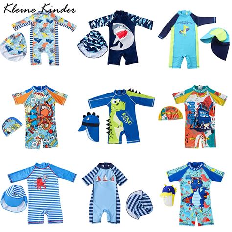 Swimming Suit For Children Upf50 Baby Swimsuit Boys One Piece Sun Uv