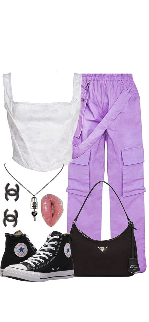 Purple outfit